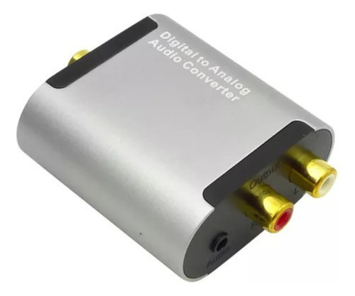 Convertidor De Audio Digital A Análogo Con Cable Optico