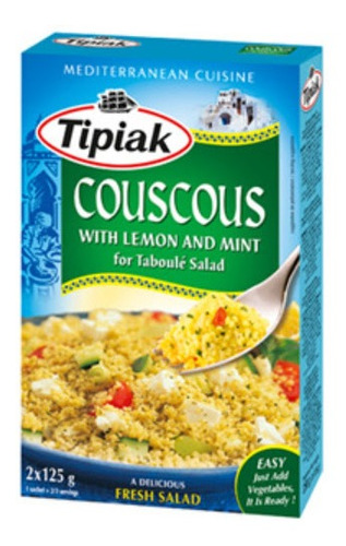 Couscous Tipiak Menthe Citron 250g