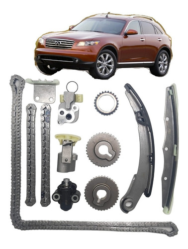 Kit Cadena Tiempo Nissan Infiniti Fx35 2005 2006 2007 2008 