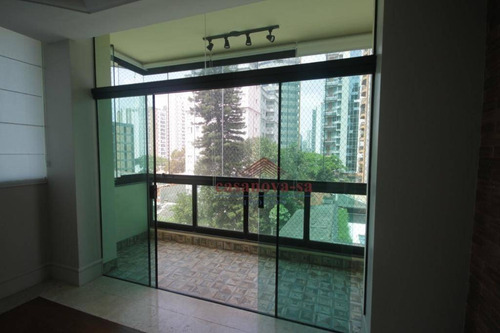Apartamento Com 3 Dormitórios, 197 M² - Venda Por R$ 1.100.000,00 Ou Aluguel Por R$ 3.300,00/mês - Jardim - Santo André/sp - Ap0600