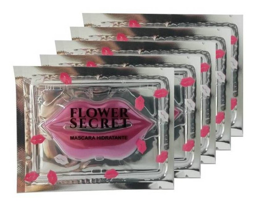 Máscara Labial Hidratante  Flower Secret Pack 10