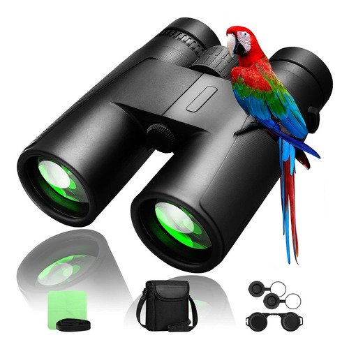 12x42 Compact Binoculars With Low Night Vision For Adul...