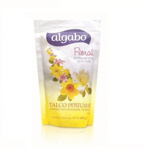 Imagen 1 de 1 de Algabo - Talco - Perfumado - Floral - Dyp - 400 Grs