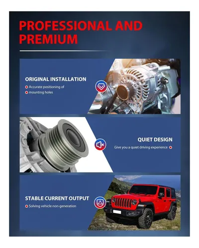 Alternador Cciyu Para Volkswagen Beetle, Alta Eficiencia