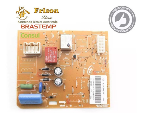 Placa Controle Eletrônico Brastemp Consul 220v- 326061422