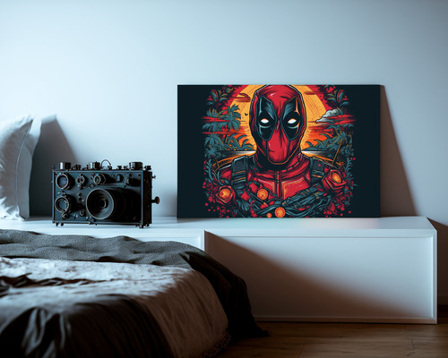 Poster Conceptual Dead Pool Alta Resolucion 50x40cm