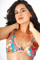 Comprar Bikinis Lycra Brasileña Protección Uv- Hibiscus Blue