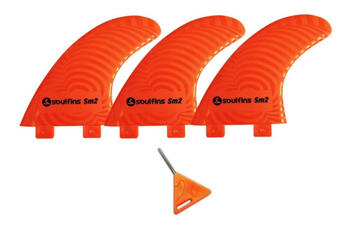 Quilhas Sm2 Padrão M5 Fcs Encaixe Triquilhas Soul Fins