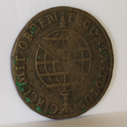 Moeda Xl Réis 1816 B Bahia Brasil Colônia D João Príncipe Bc (Usado)