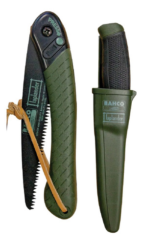 Kit Supervivencia Cuchillo + Sierra Plegable Bahco Lap-knife