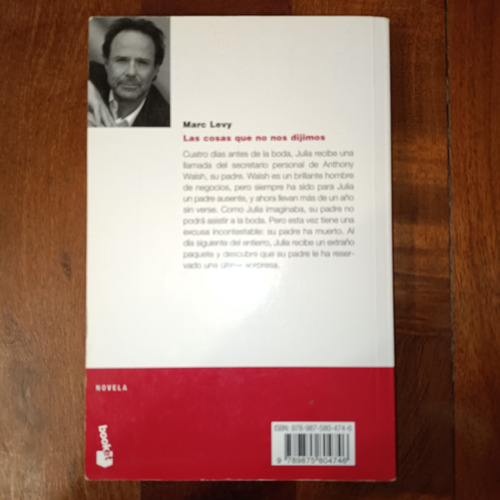 Las Cosas Que No Nos Dijimos. Marc Levy. (Usado)