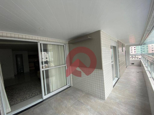 Imagem 24 de 30 de Apartamento Com 3 Dormitórios À Venda, 138 M² Por R$ 900.000,00 - Vila Guilhermina - Praia Grande/sp - Ap3003