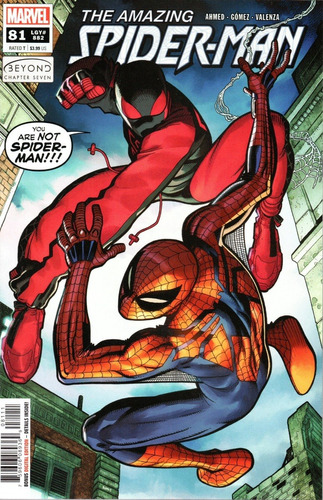 The Amazing Spider- Man N° 81 - You Are Not Spider-man!!! - 32 Páginas - Em Inglês - Marvel - Formato 17 X 26 - Capa Mole - 2022 - Bonellihq B23 
