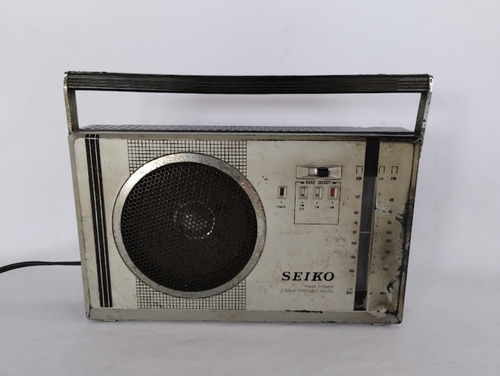 418: Rádio Portátil Da Marca Seiko (Usado)