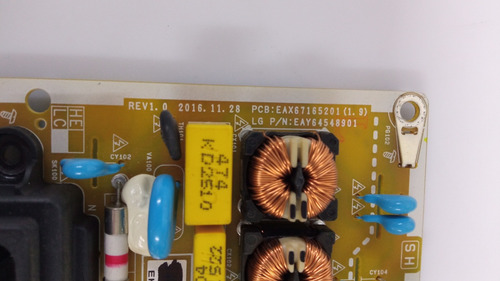 Eay64548901 Fuente Lg 32lm630bpub Serie Ek5 (Usado)