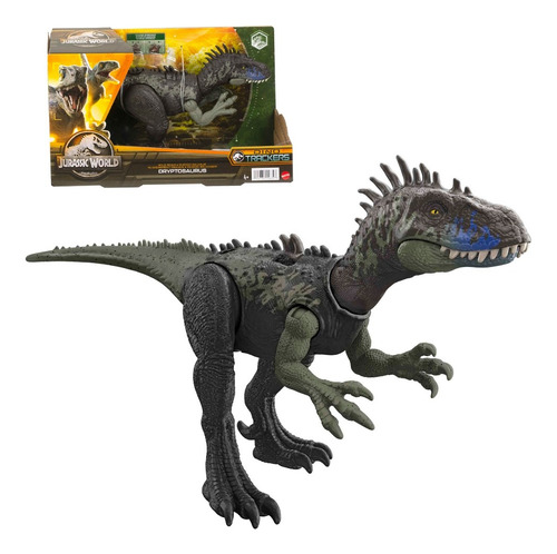 Jurassic World Dinosaurio Juguete Dryptosaurus Rugido Bsddn