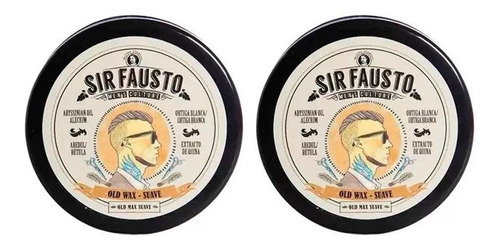 Cera Old Wax Fijacion Suave Sir Fausto X 200 Ml Barber