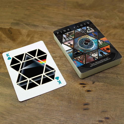 Baraja De Cartas Pink Floyd Temática Para Juegos De Mesa