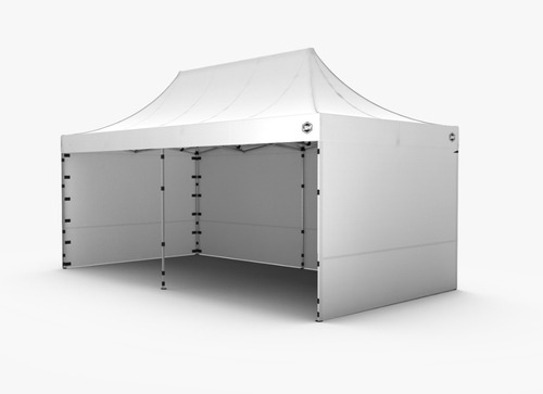 Carpa 3h Plegable 3x6m Est. Alum. +techo +3paredes +estacas