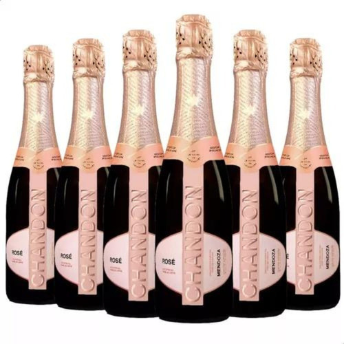 Champagne Chandon Rosé 750 Ml Caja X 6 Unidades Mp Drinks