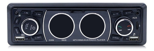 Carguia Auto Reproductor Mp3 Bluetooth Y Radio 1 Din