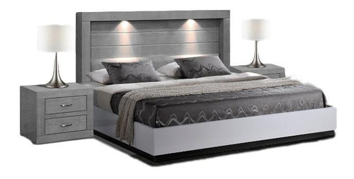 Recamara Valentina 3 Piezas - Gris Këssa Muebles.