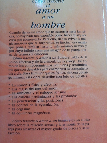Cómo Hacerle El Amor A Un Hombre (Usado)
