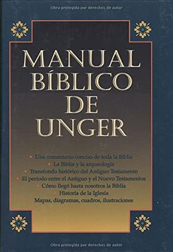 Libro : Manual Biblico De Unger - Unger, Merrill F.