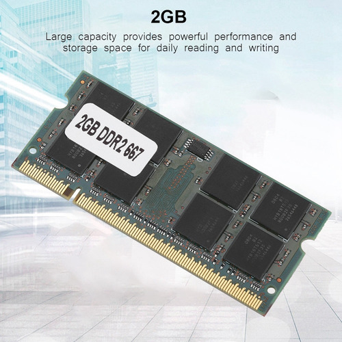 Dddr2 2g 667 Mhz Para Portátil Pc2-5300/ddr2 Pc2-6400 Totalm