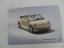 Comprar Folleto Vw New Beetle Cabrio Cabriolet Auto Catalgo Antiguo