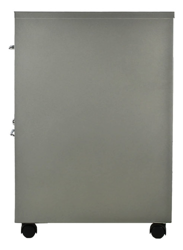 Armário De Arquivos Lorell 2-drawer Mobile Grey Llr16873