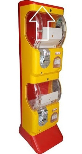 Tapa De Refaccion Para Maquina Tomy Gatcha Dif. Colores