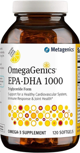 Omega 3 - 120 Caps Blds 120 Ser - Unidad a $5322