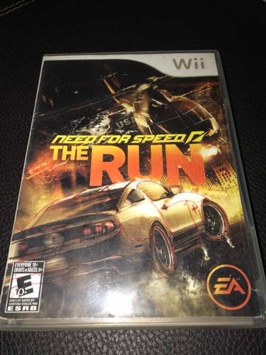 Videojuego Need For Speed The Run Para Nintendo Wii