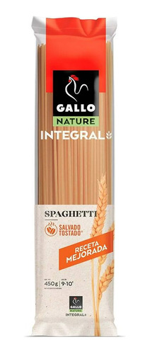 Spaguetti Gallo Nature Integral 450 Gr