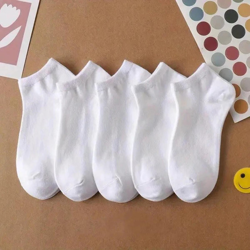 10 Pares De Calcetines Cortos Poco Profundos Y Transpirables