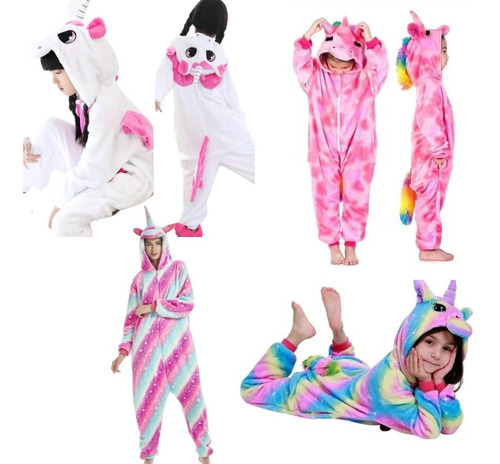 Pijama Enteros Pijamas Entero Adulto/niños Kigurimi Unicorni