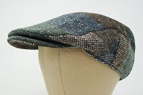 Borges & Scott El Mosaico De Galway - Gorra Plana De Tweed I