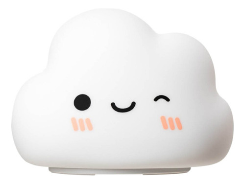 Lámpara De Mesa Con Forma De Nube De Gel De Sílice, Luz Noct