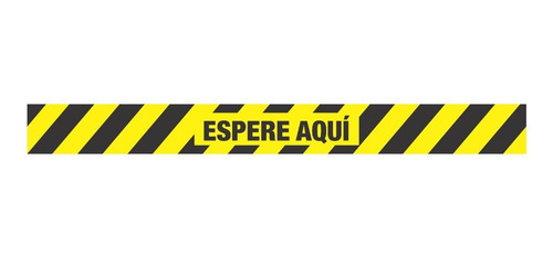 Fajas Piso, Espere Aquí En Vinilo , Comercios/ofi, Etc