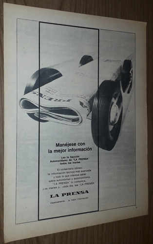 P117 5 Clipping Publicidades Diario La Prensa $3150 El Lote (Usado)