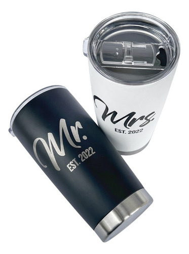 Termo Personalizado Con Tapa 550ml Grabado Láser