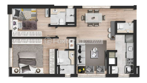 Imagem 6 de 6 de Apartamento, 2 Dormitórios, 101.36 M², Auxiliadora - 207457