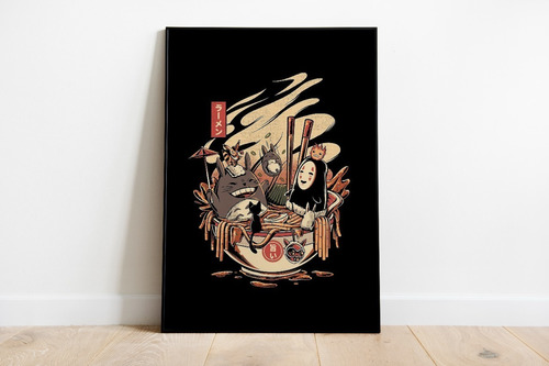 Vinilo Decorativo 40x60cm Poster Anime Chihiro 06 Totoro