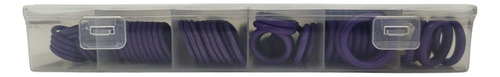 Caixa Anel Oring Roxo 225 Peças Ar Condicionado Automotivo
