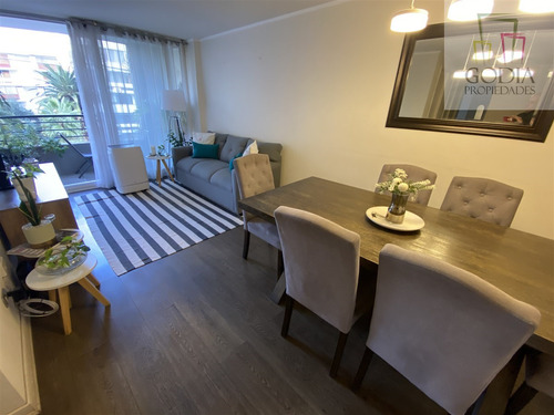 Venta Dpto. Oriente 2 Dorm. 2 Estac Pasos Metro Villa Frei