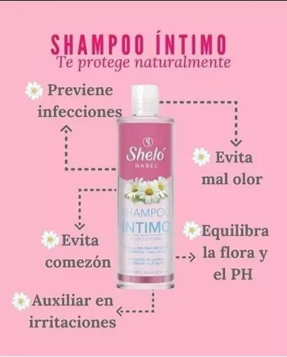 Shampoo Intimo Shelo Nabel® 265ml. 2 Piezas