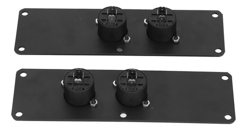 Placa De Altavoz: Conector Metálico De Hierro, Conector Dobl