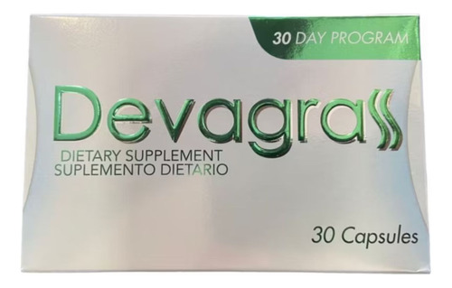 Devagrass 30 Capsulas - Unidad a $1833