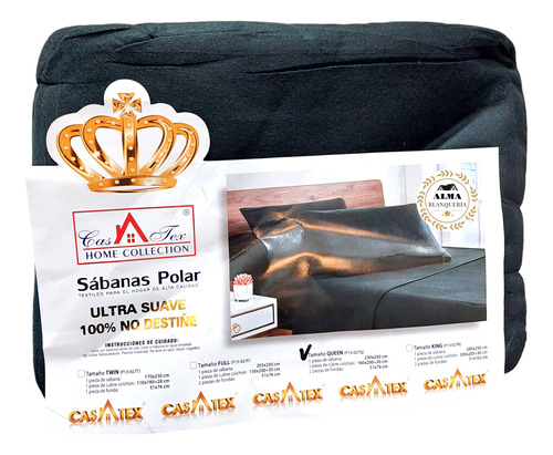 Sábanas De Invierno Polar Twin Size 1 - 1/2 Casatex Premium